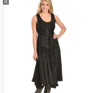 Women’s black scull dress